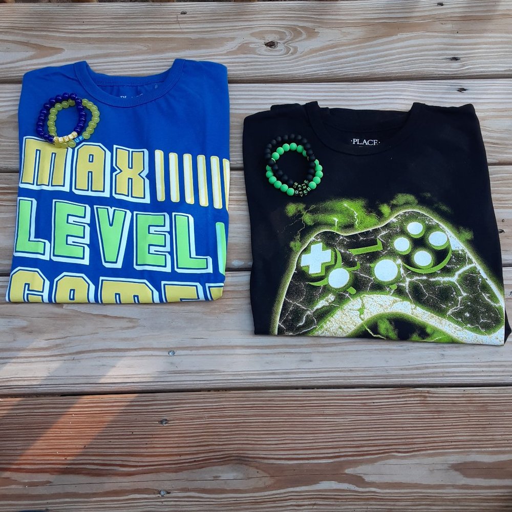 GAMER WRISTBAND SETS WITH FREE GAMER SHIRT!!
